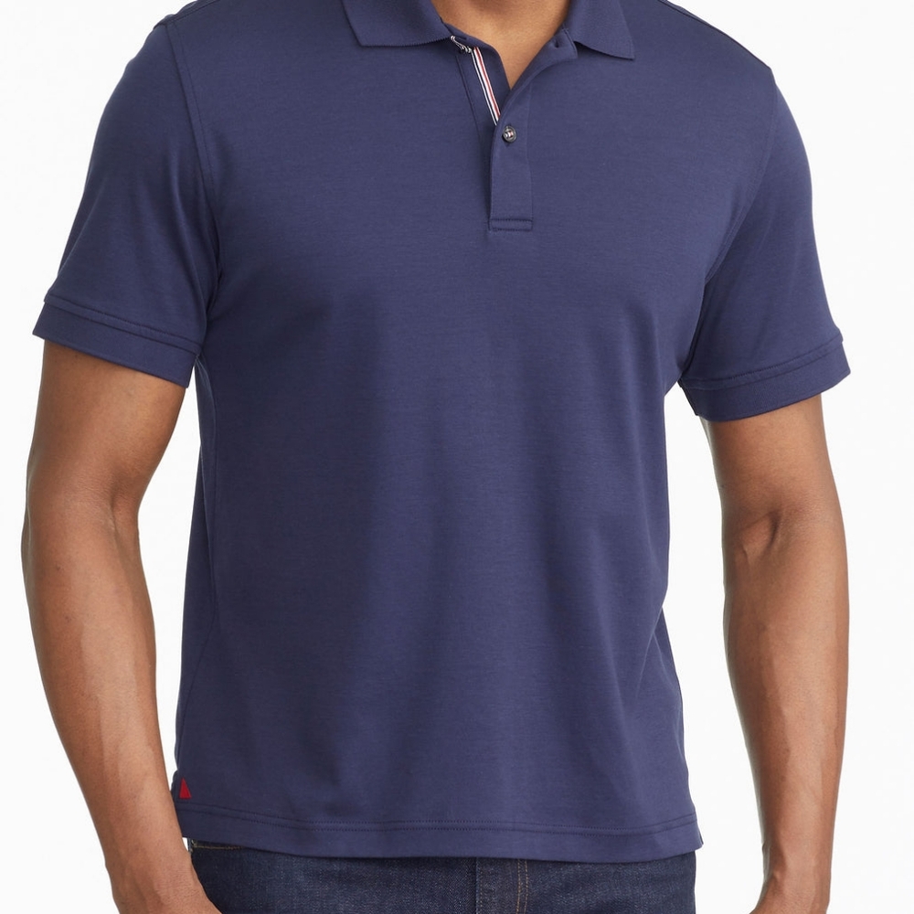 UNTUCKit Navy Polo Shirt